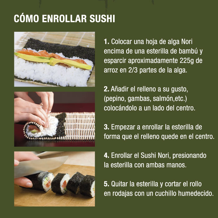Algas Sushi Nori
