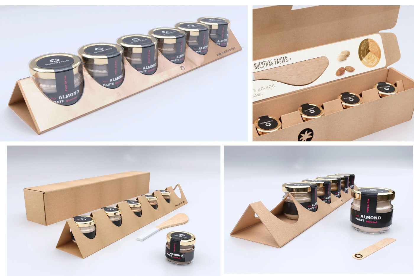 Kit Crema importaco packaging dobleessa agencia de packaging