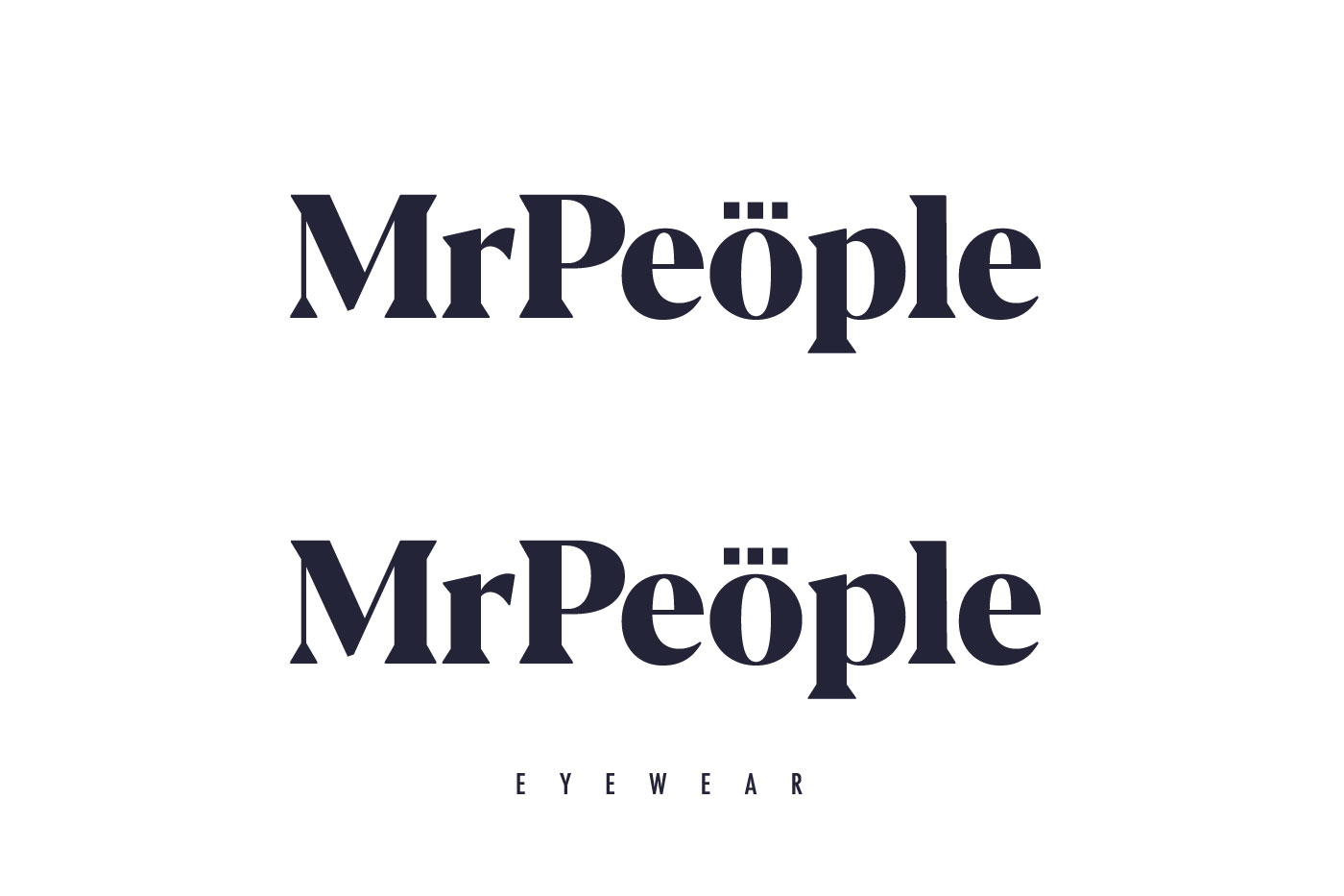 Mr People idea original planteamiento logo tipo