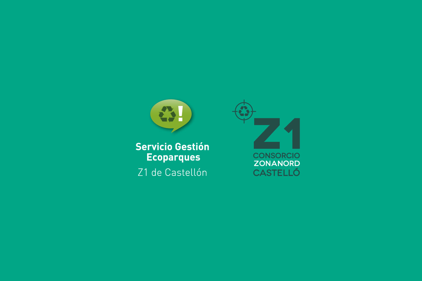 Servicio gestion ecoparques Z1 identidad corporativa