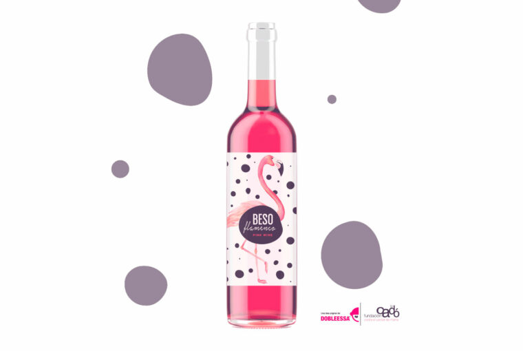 beso flamenco pink wine portada