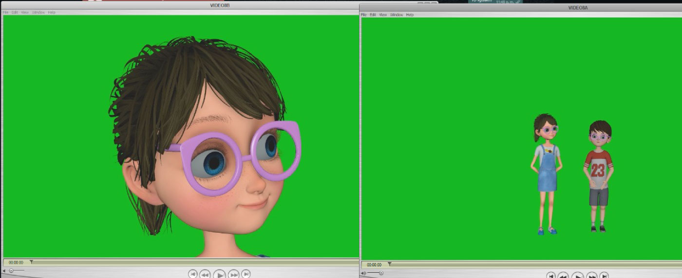 dobleessa animacion 3d render