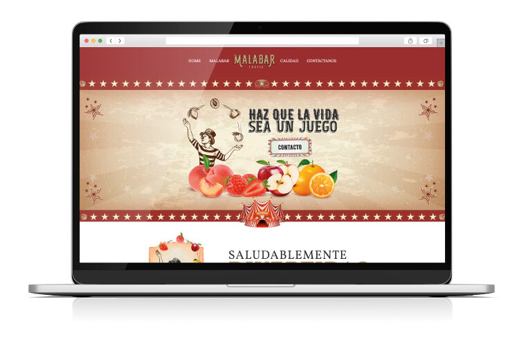Malabar Fruits Landing Page