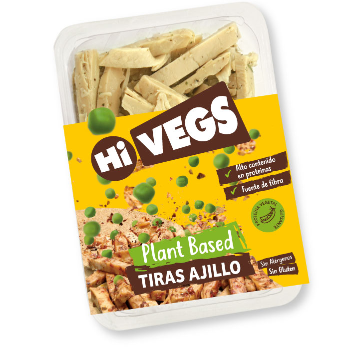 Hi Vegs packanging producto vegano
